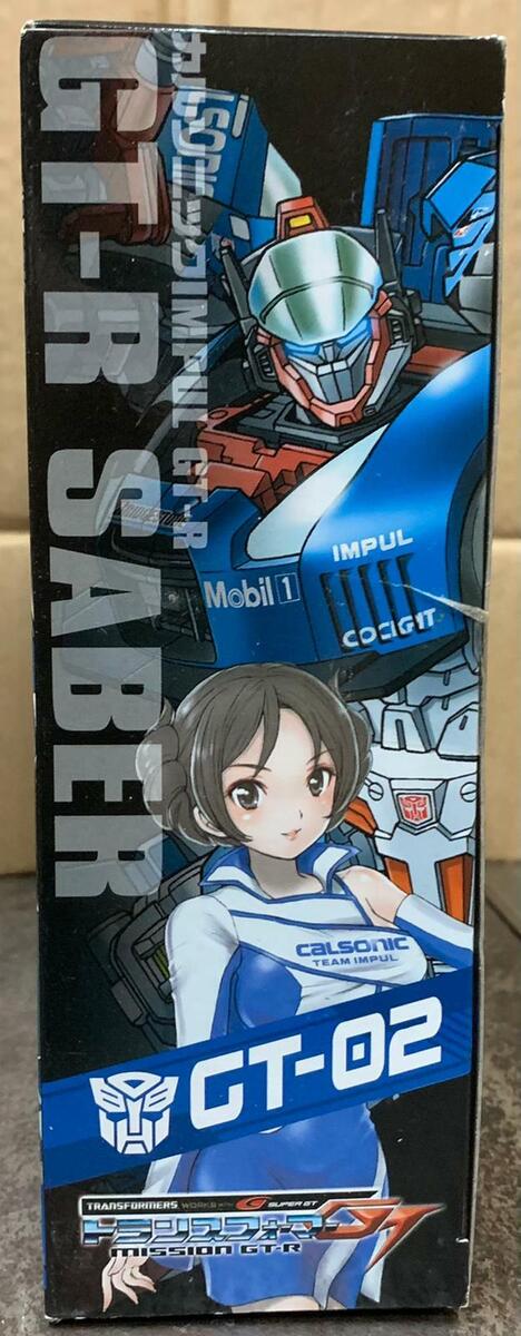 BoxDefect Takara Tomy Transformers GT-02 GT-R Saber Autobot BoxDefect Takara Tomy Transformers GT-02 GT-R Saber Autobot