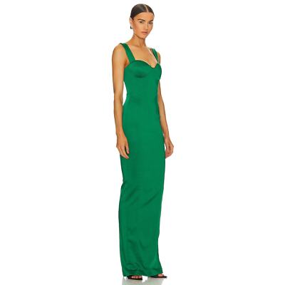 green emerald velvet dress Ladivine CDS483 Prom Dress - Ocean Blue main image 1