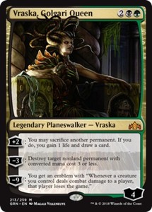 Vraska, Golgari Queen x1 - Guilds of Ravnica - NM-Mint, English - Guilds of Ravn