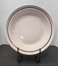 Longaberger Pottery Woven Traditions 1 1/4" Pie Plate Made in USA