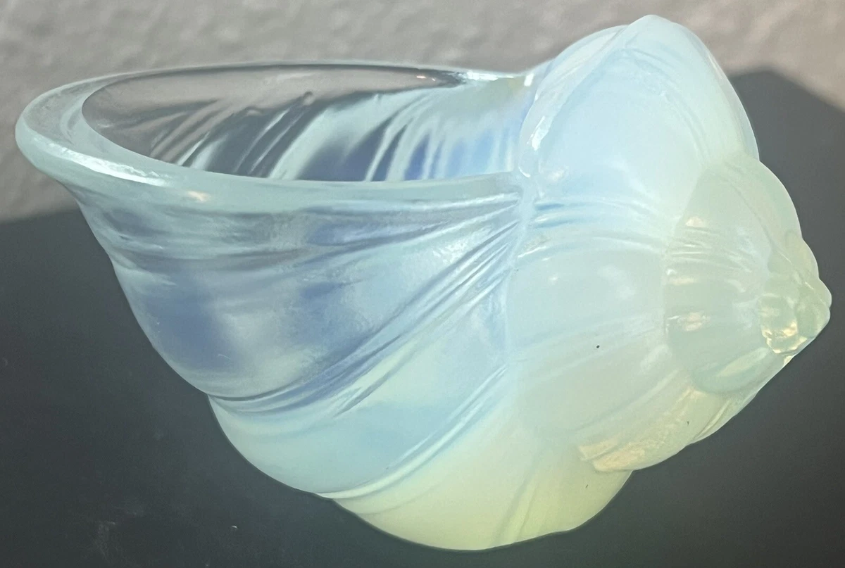 Sabino France Opalescent Art Glass Coquille D'escargot Snail Shells  Signed Label | eBay