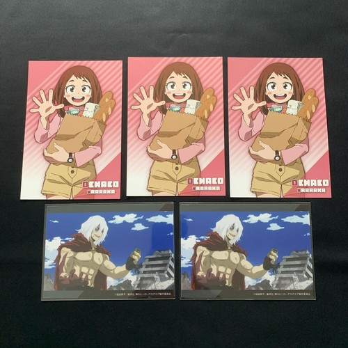 My Hero Academia MOMO OCHACO AIZAWA Tarjeta Posavasos Shikishi Llavero etc Set Anime - Imagen 13 de 17