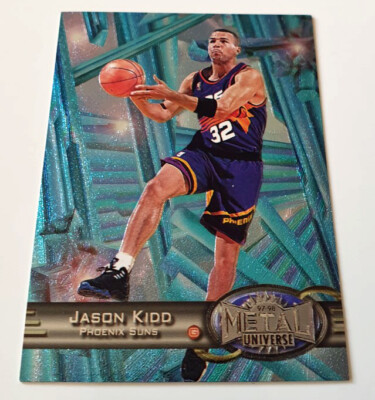 JASON KIDD - PHOENIX SUNS - SKYBOX METAL UNIVERSE 97-98 TC #113  1997 - LIKE NEW