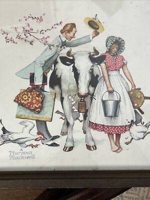 Norman Rockwell Traveling Salesman | eBay