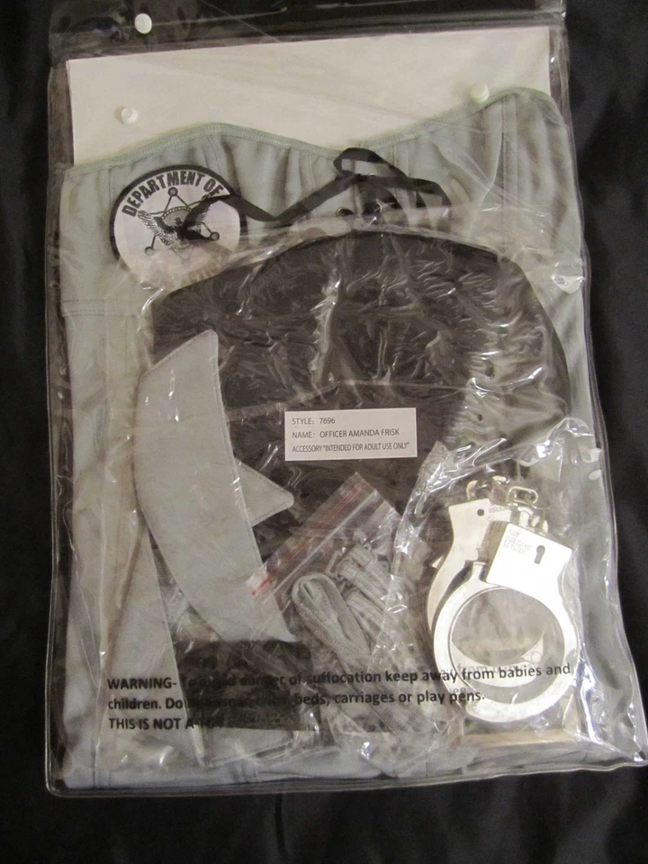 DREAMGIRL 7696 Sexy Police "Officer Amanda Frisk" costume various sizes NEW - Image 3 of 4