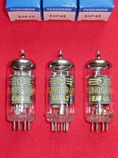 1x EAF42 Tungsram NOS NEW Tube Tested Tube NEW 6CT7 Valve Valvula Valvola