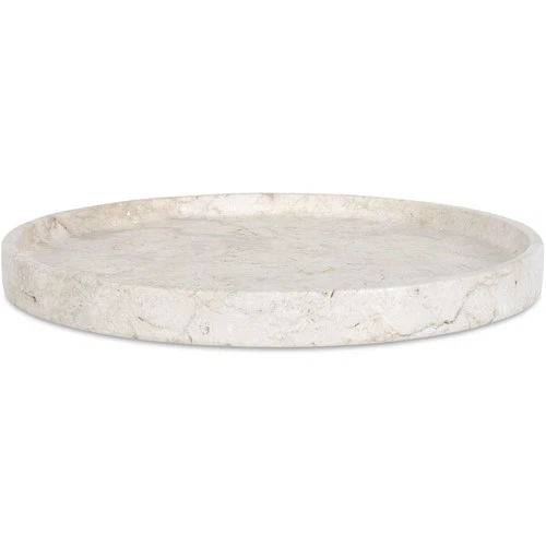 Uttermost 17138 Travessa Travertine Natural Stone Tray - Picture 1 of 11