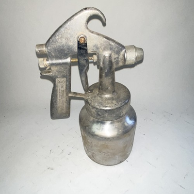 #ad vintage Campbell Hausfeld Paint Siphon Feed Spray Gun $37.77