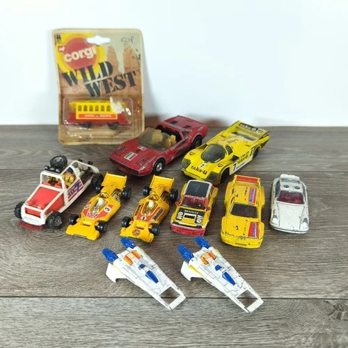 Vintage Corgi Job Lot Bundle – 11 X Vehicles - One Boxed