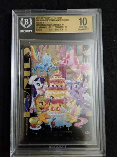 POP 1! KAYOU My Little Pony Happy 15th Anniversary ZR #007L5 PSA 10 170414624