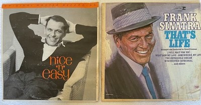FRANK SINATRA - That's Life + Nice 'n Easy - 2 X 12'' Vinyl LP - Good- Fast Ship