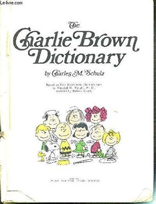 Charlie Brown Dictionary by Charles Schulz (Hardcover) for sale