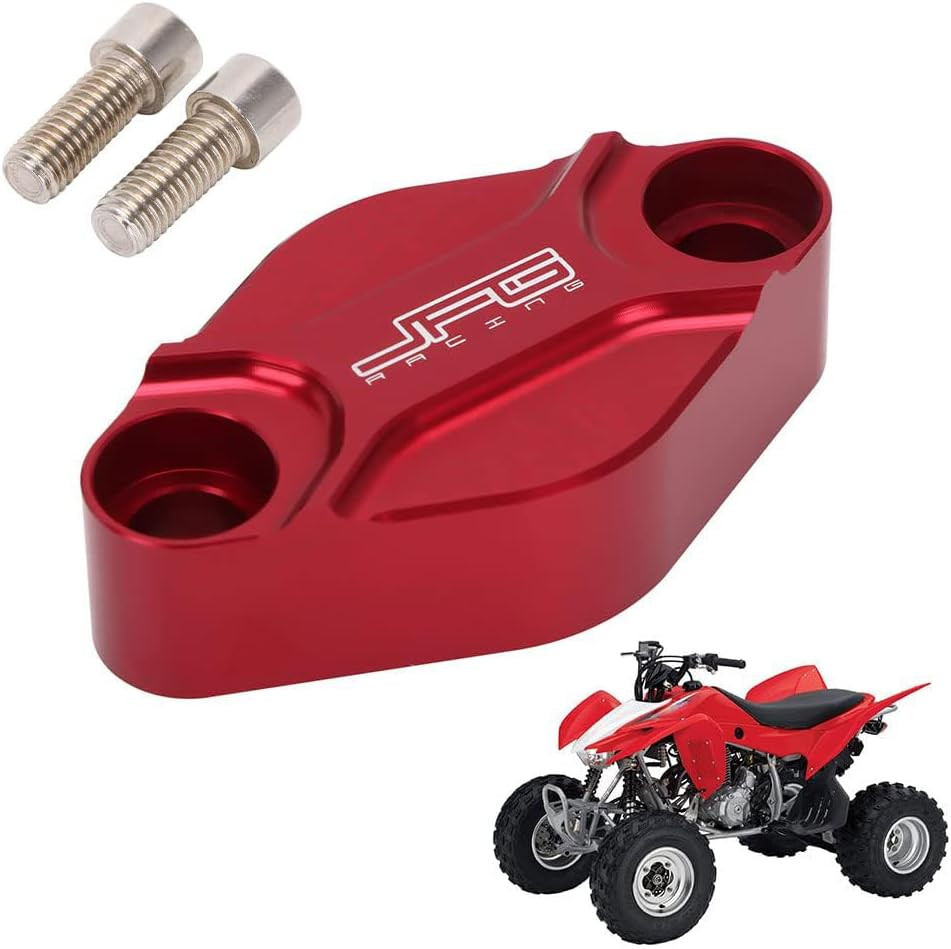 ATV Parking Brake Block off Plate CNC Universal for Trx450R/400Ex/300Ex,Rapto...