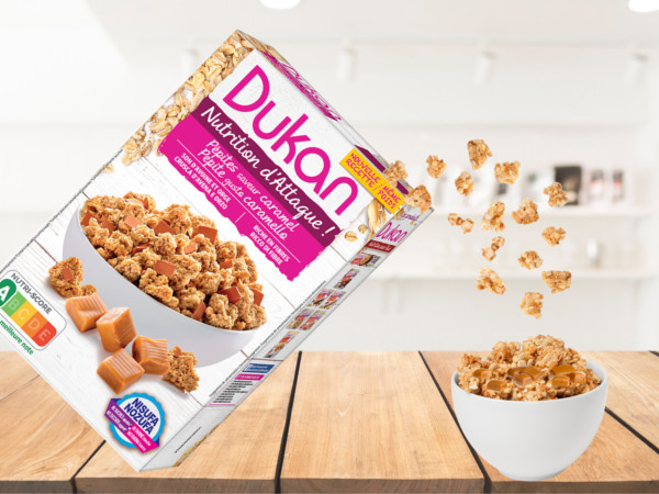 Nuggets de salvado de avena y caramelo - 350 g
