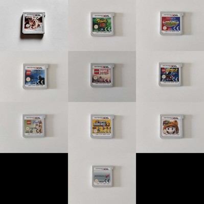 Nintendo 3DS Spiele Nintendogs Rabbids Mario Kart Sonic Lego Harry Potter Marvel