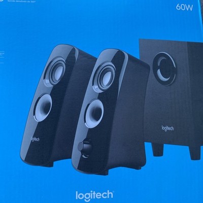 Logitech Z323 Speaker System - Open Box - 60W - 360 Degree Sound