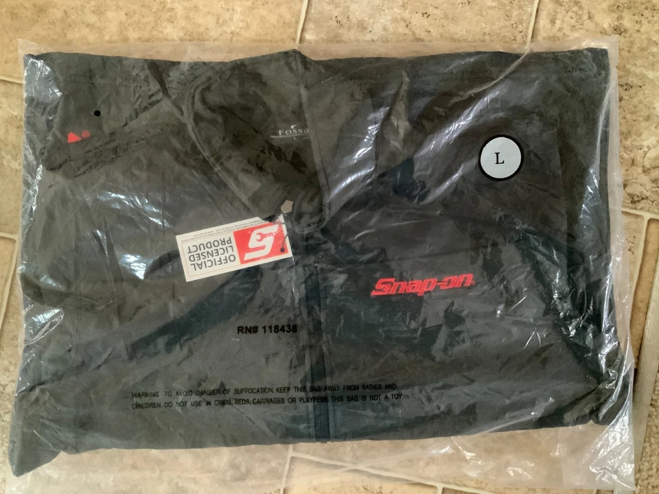 Chaqueta grande a presión nueva con etiqueta Foto 2 de 3