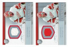 Jim Howard 2006-07 Be A Player Portraits First Exposures #FEJH 2 Card Lot