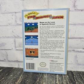 The Adventures of Rocky Bullwinkle and Friends Nintendo NES Complete CIB