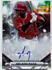 2023 Bowman Sterling Baseball Rookie Prospect Nelson Rada /150 NM