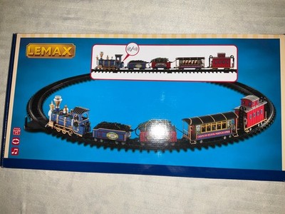 Lemax Village - Caddington Regional Railroad batteriebetriebener Zug 4 Wagen