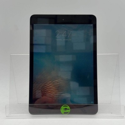 WiFi Only Apple iPad Mini 1st Gen 16GB 9.2.1 Black MD528AE/A