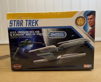 Star Trek U.S.S. Grissom NCC-638 & Klingon Bird-Of-Prey Snap It kit