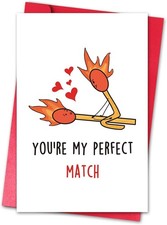 Funny Adult Valentines Day Card for Her Wife Girlfriend Darling, Romantic Valent