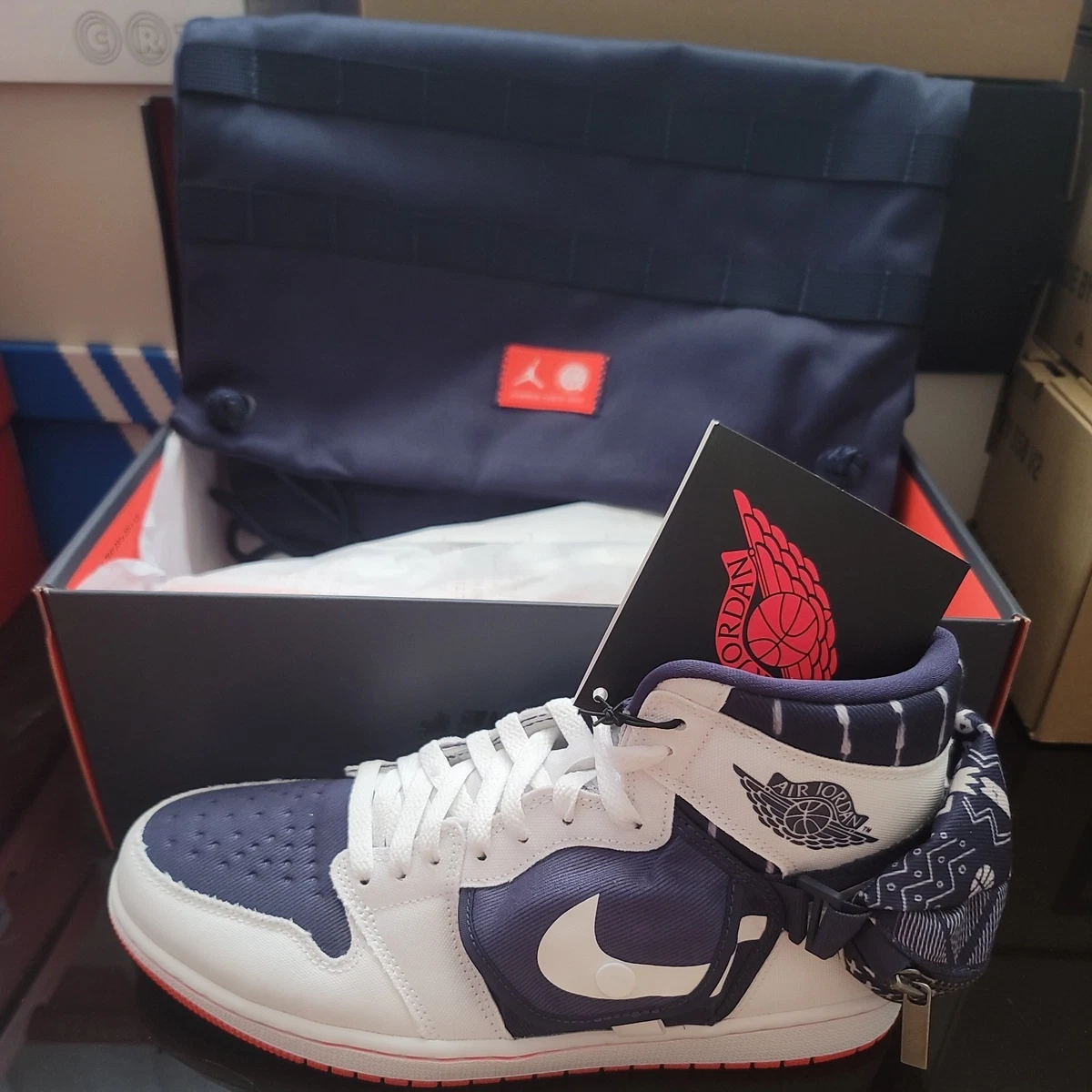 Jordan 1 Retro Utility High Quai 54 for Sale | Authenticity