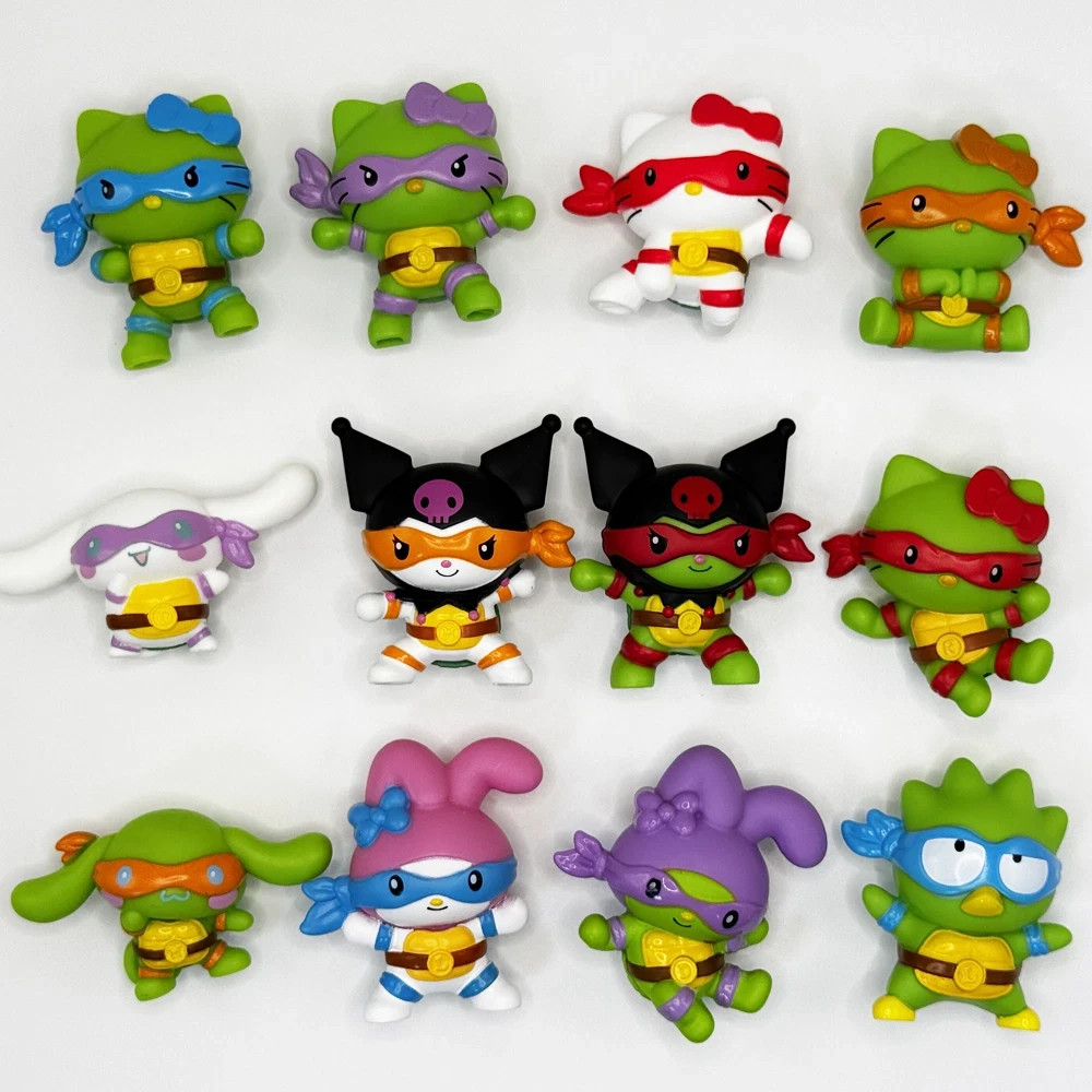 2025 Mcdonalds Hello Kitty& Teenage Mutant Ninja Turtles Set