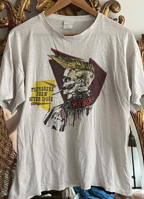 The Meteors Punk Rock Band  tour short sleeve shirt reprint VK09357