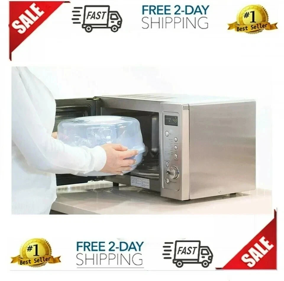 Esterilizador de Vapor de Microondas de Botella Biberones de Bebé Foto 3 de 4