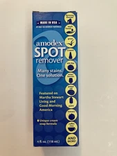 Amodex Spot Remover Ink & Stain Remover 4oz Bottle Nontoxic New Made In USA
