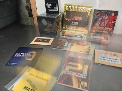 LOT 2, VISION BOX 2.0.DICE CUP,NAILZ, ETC. LOT 12 Tricks/NEW, See Pictures