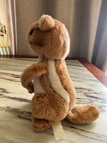 VINTAGE 1981 R Dakin & CO HUGGING Chipmunks STUFFED ANIMAL PLUSH TOY - Picture 1 of 6