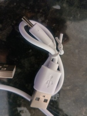 Neu. Ladekabel USB auf USB Typ C 0,2m - Weiß