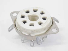 Cinch TS68T102 Vintage NOS Ceramic Octal 8-Pin Tube Socket (many available)