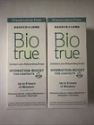 (2) Biotrue Hydration Boost Rehydration Contact Lens Drops 0.33 fl oz Exp 12/26+