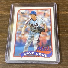 1989 Topps - David Cone #710 New York Mets (B)