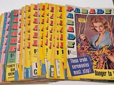 Parade 1962 magazines vintage retro no. 1152-1203