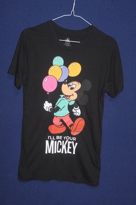 Disneyland Mickie Mouse T-Shirt - Schwarz - Größe XS (VZ4)