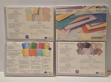 Lot Of 4 Creative Memories Collections Story Box Photo Mat Boxes - PMB2