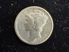 1917-P MERCURY DIME - HIGH GRADE- MINT LUSTER & FULL BANDS! FSB FB NO RESERVE