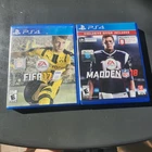 PlayStation 4 PS4 FIFA 17 and Madden 18 Video Games Bundle