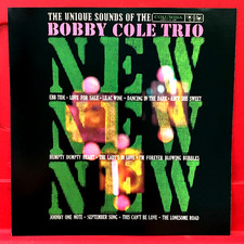 Bobby Cole Trio The Unique Sounds Of Album Cover Art PICTURE / PRINT 9.5" x 9.5"