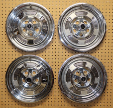 1964 1965 1966 Plymouth Valiant Barracuda 13 Hubcaps Wheel Covers Set Of 4 Oem 1964 1965 1966 Plymouth Valiant Barracuda 13 Hubcaps Wheel Covers Set Of 4 Oem