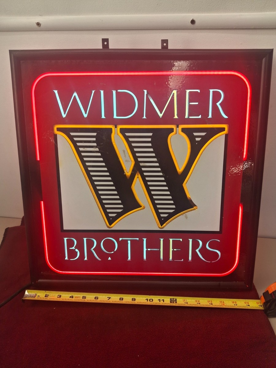 Vintage Widmer Brothers Beer Neon Sign 18
