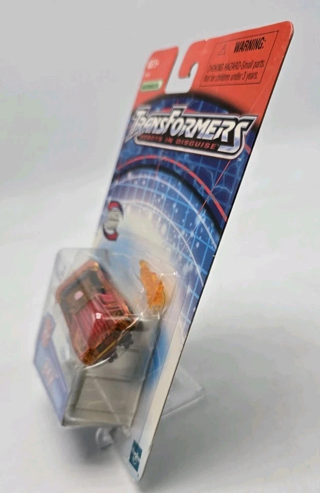 Transformers RID 2002 Spy Changers R.E.V. Race Exertion Vehicle Autobot New NOS - Image 4 of 4