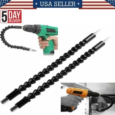 30cm Flexible Drill Bit Extension Tool, 1/4" Hex Shaft for Awkward Spaces