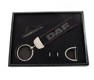 DAF Autoschlüsselanhänger DAF Schlüsselanhänger + Geschenkbox